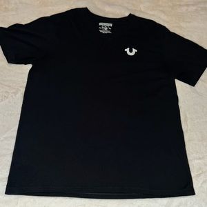 black and white true religion shirt